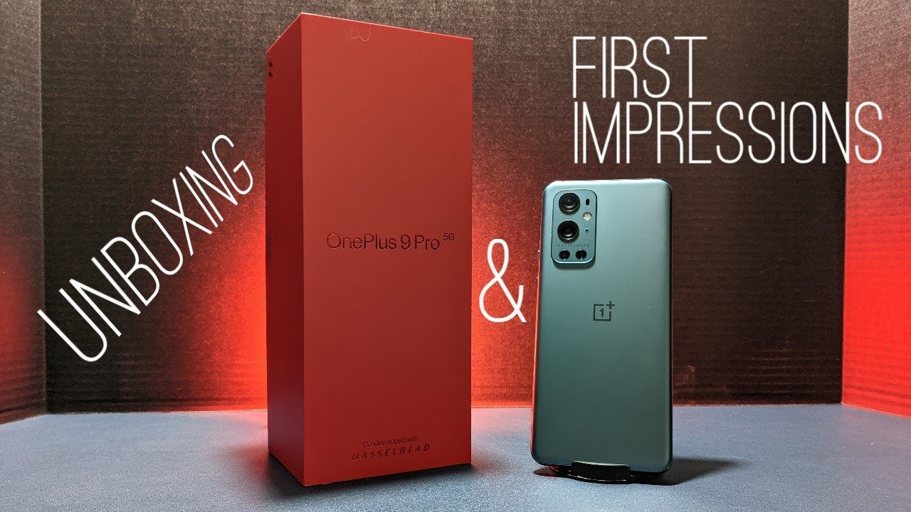 The Pine Green OnePlus 9 Pro Unboxing and First Impressions