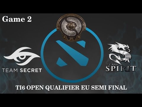 Secret vs Spirit Game 2 Highlights, TI 6 OPEN QUALIFIER EU SEMI FINAL