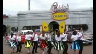 Rock and roll dance at Billy lee Riley's, rockabilly song; Baby Please Don't Go by Dance to the 60's