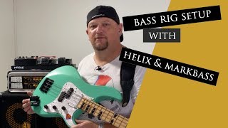 Video thumbnail for Bass Rig Setup with Helix and Markbass by The Reckless Empire