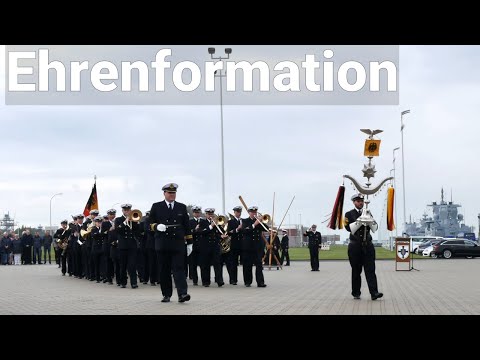 Anker Gelichtet und Frei Weg Marsch - Ehrenformation Marineunterstützungskommando Übergabeappell MMK