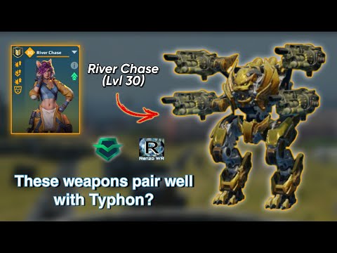 Warrior Typhon - Mace + Nuclear Amplifier x2 / Pilot River Chase Gameplay[WR][60 FPS]