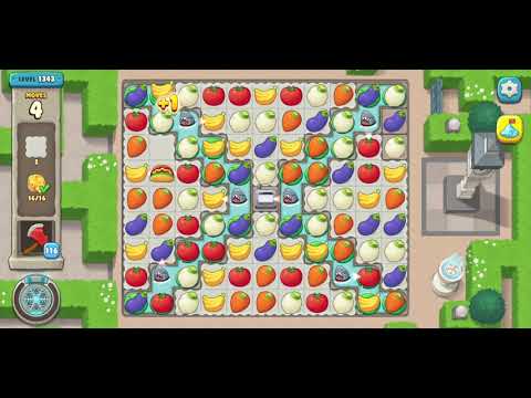 We Bare Bears the Puzzle for Kakao Season2 Level 1343 - No Boosters