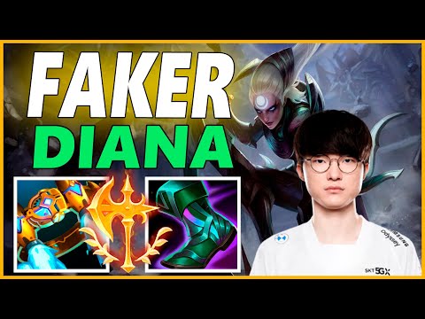 ⚡FAKER DIANA JUNGLE LIVE STREAMING⚡SEASON 12 LEAGUE OF LEGENDS