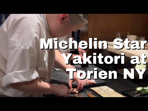 New York Yakitori Dining Day 2 - Torien the Michelin Yakitori Shop from Tokyo
