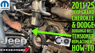 Jeep Grand Cherokee & Dodge Durango 3.6l Belt Tensioner Replacement How-To