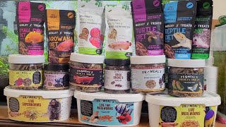 Promeal's Live & Dry worms for Aquarium Fishes