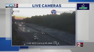 I-40 East closed in Hermitage after deadly crash
