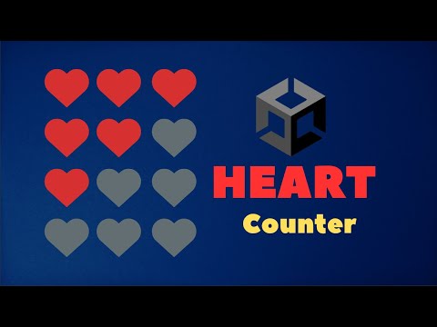 how to make a simple heart health system in unity