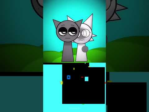 Sprunki Gray x Wenda | Blue Bouncing Square