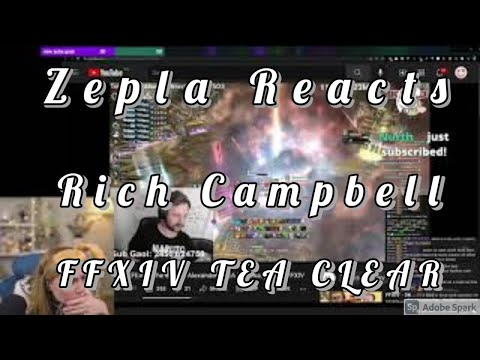 Zepla Full Reaction to RichWCampbell The Epic of Alexander Ultimate TEA FFXIV