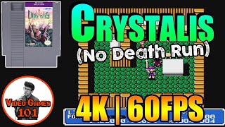 Crystalis NES | No Death Playthrough | 4K 60FPS | Video Games 101