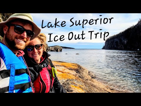 Waterwalkers: Ice Out Trip on Lake Superior's Northern Coast