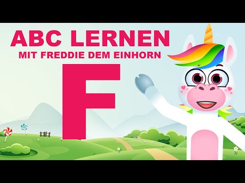 Buchstaben lernen deutsch - Buchstabe F - ABC lernen für Kleinkinder