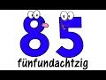 ♫ GERMAN Numbers 1-100 ♫ Big Numbers Song ♫ Deutsche Zahlen von 1 bis 100 ♫ Zahlenlied ♫