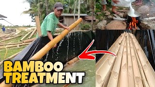 ANTI-BUKBOK: BAMBOO TREATMENT using Borax and Boric Acid + Salt | Anti Bukbok at Anay sa Bahay Kubo