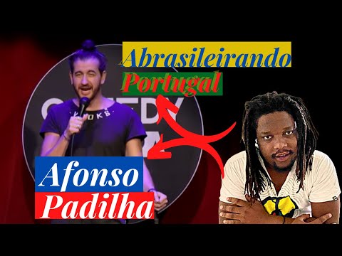 Africano reage Afonso Padilha - Abrasileirando Portugal