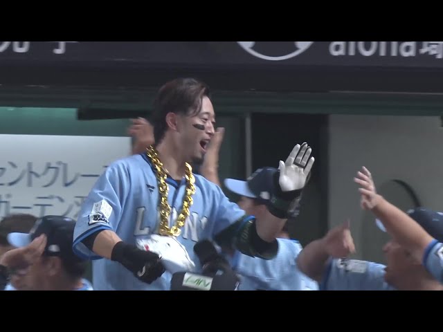【5回裏】快音連発!! ライオンズ・デービス・外崎修汰 2者連続のホームランで一気に同点!! 2025年8月11日 埼玉西武ライオンズ 対 東北楽天ゴールデンイーグルス