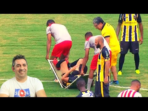 Português reage a AS LOUCURAS DO FUTEBOL BRASILEIRO   Parte 1 - 😁😂🤣😅