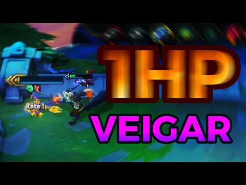 ♦️ ONE SHOT VEIGAR Won the Game with 1 HP | TFT (Teamfight Tactics) Moments