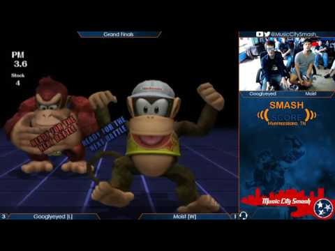 STS17 - Googlyeyed (Diddy) vs Moist (Donkey Kong, Captain Falcon) - Project M Grand Finals