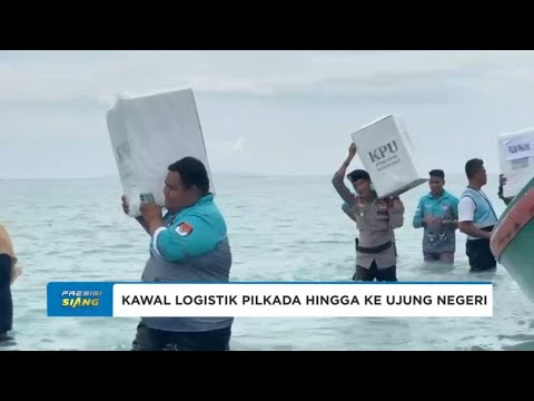 POLRES NATUNA KAWAL LOGISTIK PILKADA 2024 HINGGA KE UJUNG NEGERI