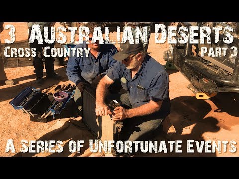 Remote 4wd Australian Desert Crossing Tirari and Simpson - Unfortunate Events Part 3