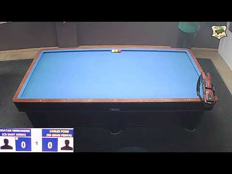 CAMPEONATO DE CATALUÑA 3 BANDAS - FINAL DE GRUPOS - FONTANET VS M.FELIPE