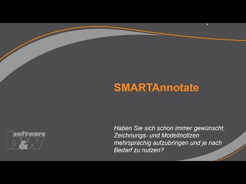 B&W Webinar "SMARTAnnotate" in Creo Parametric