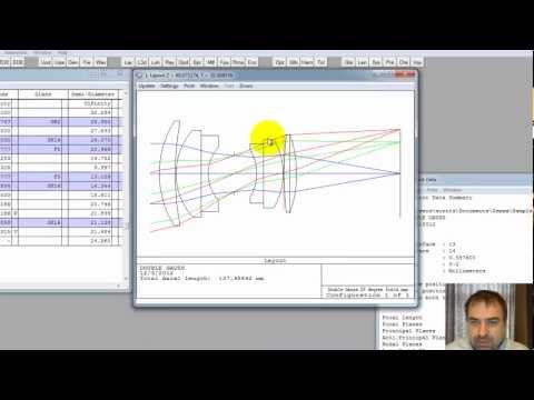 Zemax Tutorial - 7 - Finding Cardinal Points in Zemax