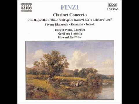 FINZI Clarinet Concerto