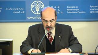 Footage for broadcasters: FAO Director-General José Graziano da Silva