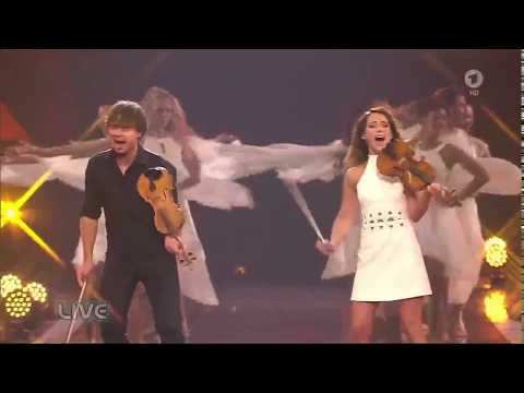 Fairytale by Alexander Rybak and Franziska Wiese, duet version in "Schlagerboom", 21.10.2017