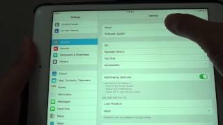 iPad Mini iOS 7: How to Find Model or Serial Number of your Device