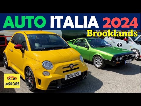 Italian Car Day Brooklands May 2024