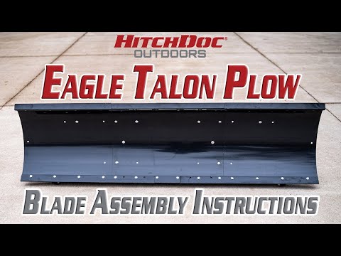Eagle Talon Plow System - Blade Assembly Instructions (ATV & UTV)