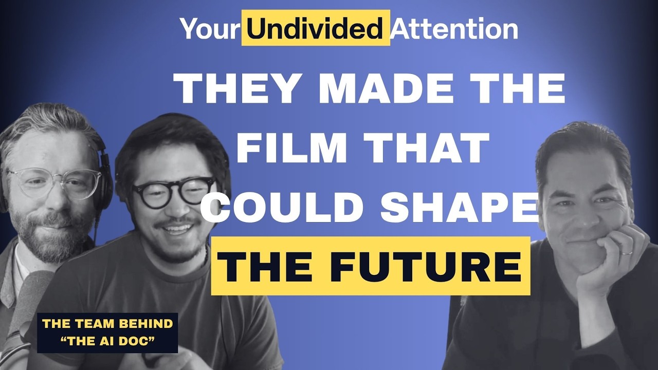 A conversation with the team behind "The AI Doc"  — in theaters THIS FRIDAY 3/27