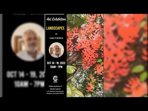 Uday Palnitkar – Landscapes – Oct 14 – 19 – IIWC Art Gallery