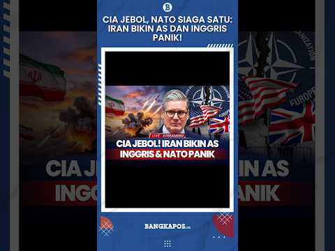 CIA Jebol, NATO Siaga Satu: Iran Bikin AS dan Inggris Panik!