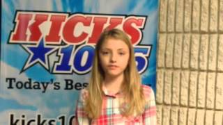 Grace Rundhaug, 9, Tells Us About Her Role in Carrie Underwood's Video video