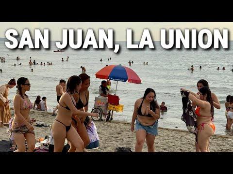 This is SAN JUAN, LA UNION in 2025! | BEST Beach in La Union, Philippines 🇵🇭
