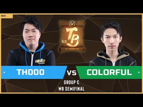 WC3 - TP League M2 - Group C - WB Semifinal: [HU] TH000 vs. Colorful [NE]