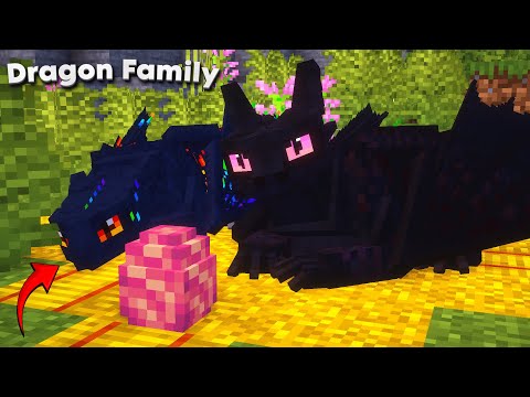 My Dragon has a SECRET FAMILY!? - Minecraft Dragons
