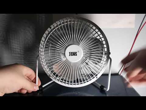 2016 FGNS VAR015 6" Desk Fan (Full Review w/Narration)