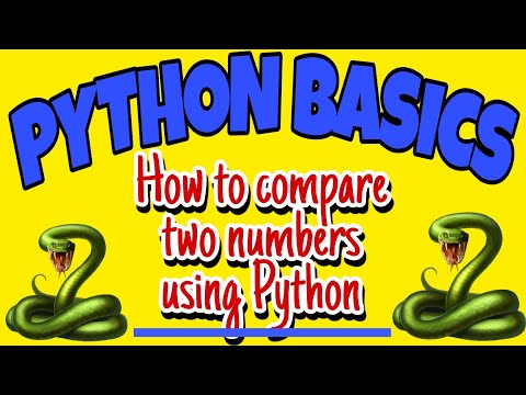 Basic Python How To Compare Two Numbers Using Python Mathledge