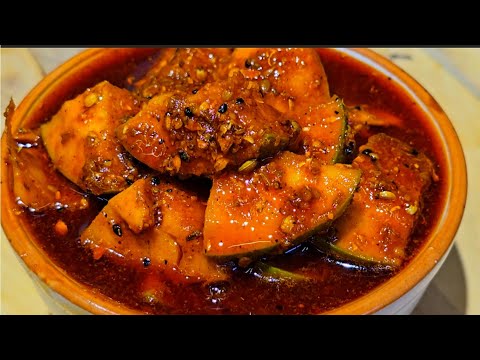 Mango pickle recipe | homemade spicy tangy pickle |  achaar recipe | aam ka achaar | pickle recipe
