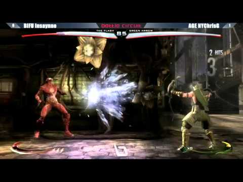 Injustice Gods Among Us - BIFU Insaynne vs AGE NYChrisG