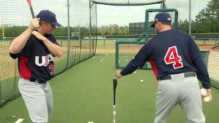 Short Bat Top Hand Tee