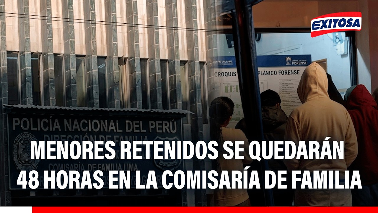 🔴🔵 Menores acusados de un presunto abuso permanecerán retenidos durante 48 horas