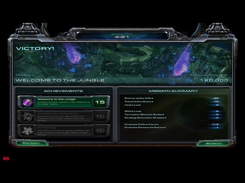 SC2 WoL - Welcome to the jungle 4:21 (any%) speedrun (casual)